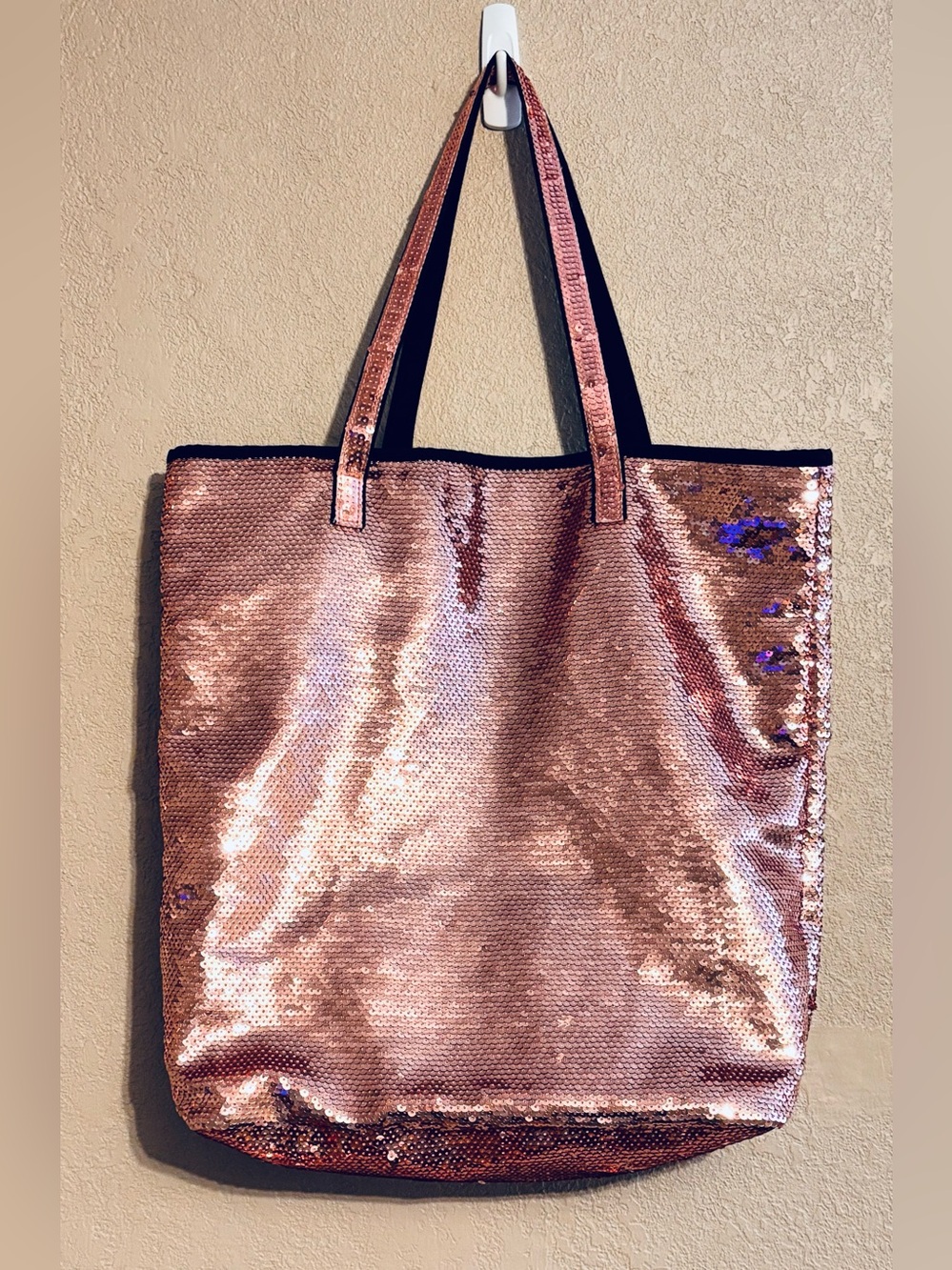 Victoria’s Secret Pink Sequin Tote Bag - Picture 3 of 6